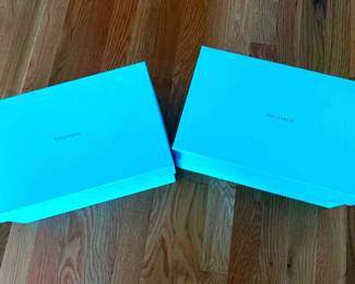 Two Big Tiffany Co. Boxes 