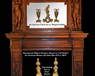 c21 Art Nouveau FP Mantel