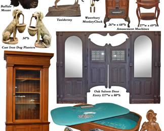 c28 Country store large saloon doors