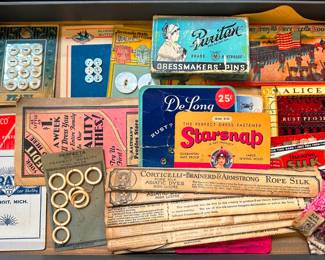 Vintage Sewing Items