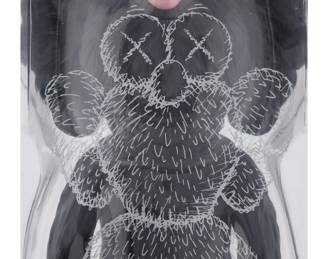 Kaws (America, 1974)
BFF Companion Black Edition, 2017, (/500)
Painted Cast Vinyl Starting Price $300