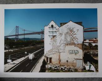 Vhils (Alexandre Farto, Portugal, 1987)
Predominate, 2018, (66/300)
Giclée print on LS Radiant White 100% Cotton 270 g/m2 paper Starting Price $250