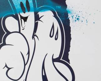 OG Slick (Hawaii, 1967)

La Hands

Hand-Embellisehd Screen Print

Blue and White Edition

Signed 

OG Slick is an American urban and graffiti artist whose work was popularized by his association with several iconic California rap groups, including Pharcyde, Ice Cube, and others. Slick has said that his style is heavily influenced by the dance crews and 1990s hip hop community. Starting Price $750