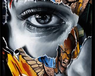Sandra Chevrier (Canada, 1983
La Cage De Lamentables Harmonies, 2020
Acrylic On Canvas Starting Price $1,000