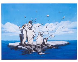 Brusk (France, 1976)
Next Step, 2020
Spray Paint, Acrylic, Paint Marker on Canvas Starting Price $1,500