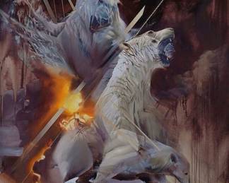 ONUR x LI-HILL

Fault Lines, (/40)

Li-Hill / Onur - Fault Lines Incredibly cool collaboration and polar bear print shines in the dark Tough UV paint with AcrylicTough UV Paint with Acrylic on 308gsm PhotoRag Paper
Starting Price $150