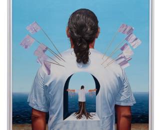 Ruben Alpizar (Cuba, 1965)
The Taste of Tears XV, 2018
Oil on Canvas
Starting Price: $2,000