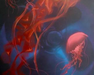 Irony
Jellyfish, 2019
Spray Paint On Wood Starting Price $400
