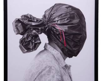 Murmure (Duo. France)
Portrait 02, 2021
Graphite Pencil and Colored Pencil on Paper Starting Price $1000