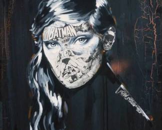 Sandra Chevrier (Canada, 1983)

La Cage Où Le Silence Fût Briser Par La Voix D'un Homme Au Bord Des Larmes, 2013
Acrylic On Canvas
Starting Price: $1,000