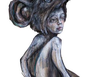 Herakut
Dreamy Rat, 2020
Spray, Acrylic Paint, Charcoal On Cardboard Collage Starting Price $1,500