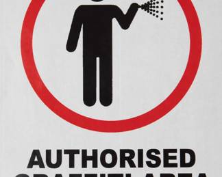 Banksy
Authorised Graffiti Area
Sticker
Starting Price $750