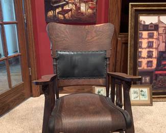 Antique rocking chair