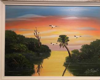 Highwayman painting by Al Black