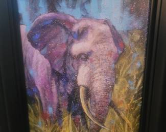 well renowned artist Steven Fishwick, COA's included.20" x 15" Giclee in color with hand -embellishment on canvas, Hand signed by the Artist