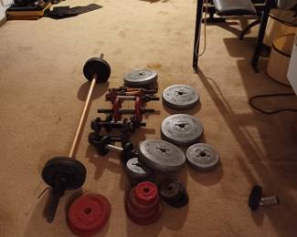 Weight and weight bench