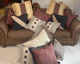 Couch and Pillows