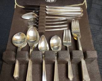1847 Silver Plate Set