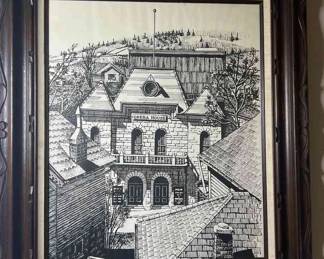 Doris Hutson Print Central City Colorado Opera House