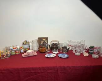 Collectible Glasses and other kitchen items