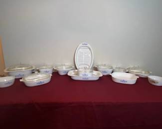 Blue Cornflower Corning Ware