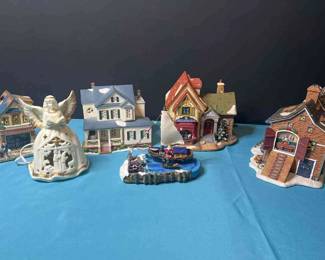 Ceramic Christmas Village