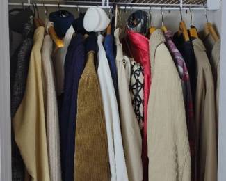 Jackets, Scarves, Hats and Gloves