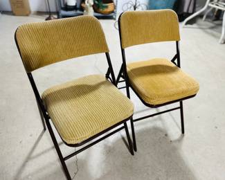 Very Cool Corduroy Chairs  