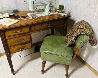 Vintage Sewing Table 