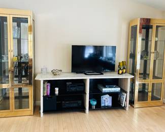 Brass Display Cabinets 