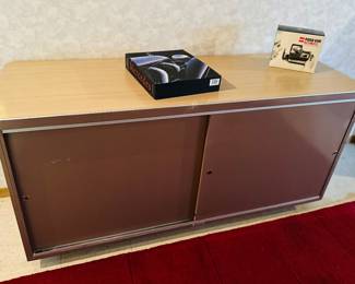 Vintage Metal Credenza 