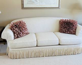 Crystal Lamps , Thomasville End Tables, Couch and Loveseat 