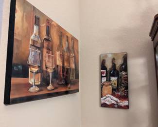 Wine painting 