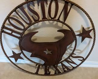 Texans wall hanging 