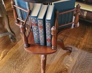 Unique bookcase table
