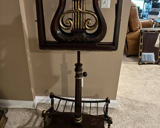 ANTIQUE MUSIC STAND. VERY COOL.