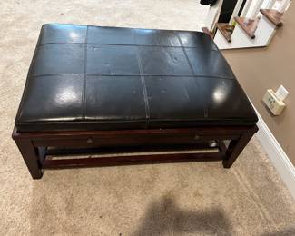 BASSETT OTTOMAN.
