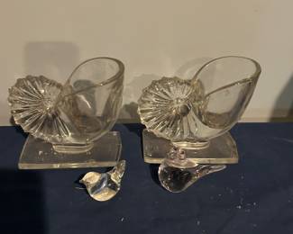 NAUTILUS BOOKENDS.