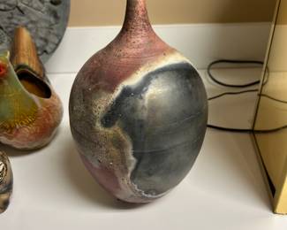 RAKU POTTERY AS IS.