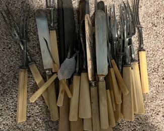 VINTAGE SILVERWARE.