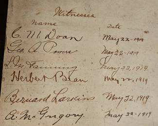 Signatures for Patent. Text me ONLY for Pre Sales after the 28th Jan.