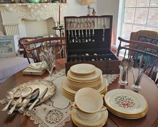 Lenox Eterna and Lenox Holiday China