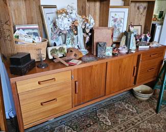  MCM Sideboard and Misc upon it