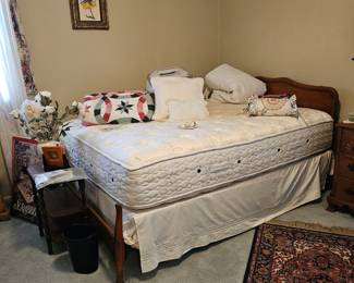 Queen Bed with excellent mattress and base