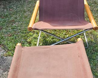 Japan MCM Chair and Ottoman