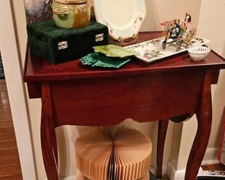 Small End Table, Audubon Book, Xmas China .....text me for Pre Sales after 28th Jan