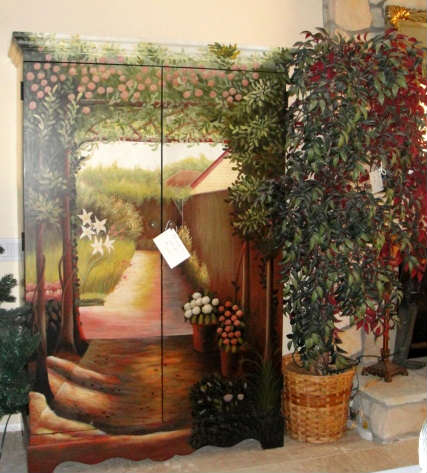 Painted cabinet