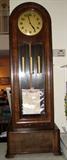 Junghans grandfather clock-early 1900's in excellent working condition.