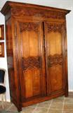 French armoire 18th century. Oak