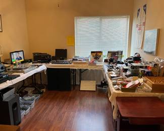 Electronic and game room